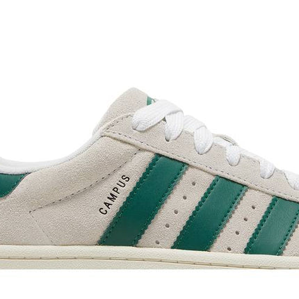 Adidas Campus 00s Crystal White Dark Green - GY0038