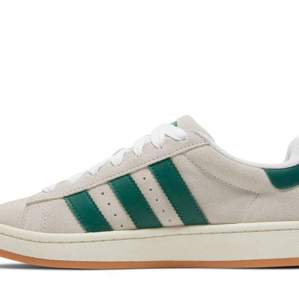 Adidas Campus 00s Crystal White Dark Green - GY0038