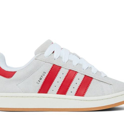 Adidas Campus 00s Crystal White Better Scarlet  - GY0037