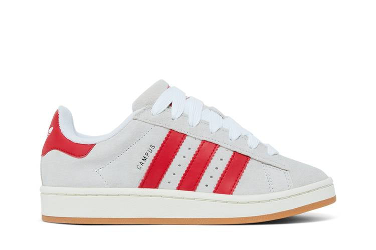 Adidas Campus 00s Crystal White Better Scarlet  - GY0037