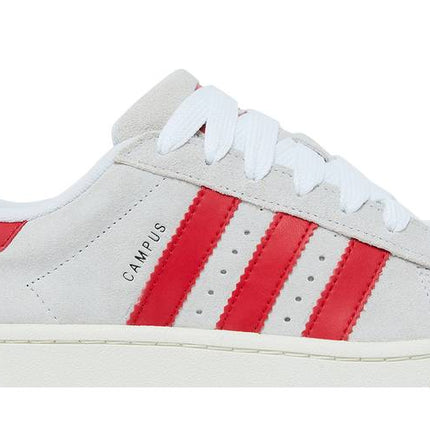 Adidas Campus 00s Crystal White Better Scarlet  - GY0037