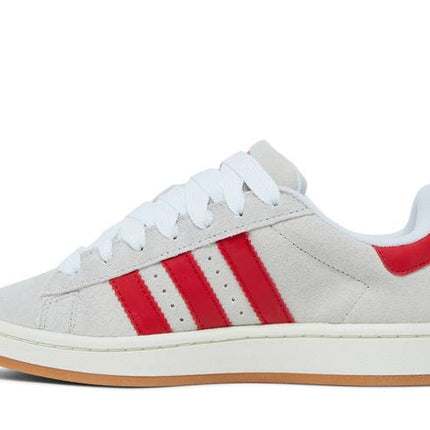 Adidas Campus 00s Crystal White Better Scarlet  - GY0037