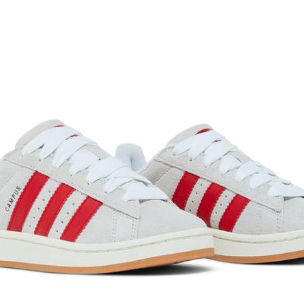 Adidas Campus 00s Crystal White Better Scarlet  - GY0037