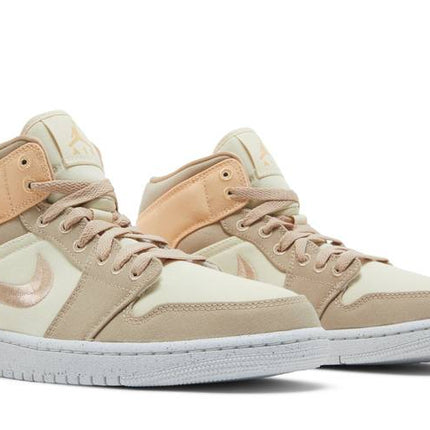 Air Jordan Air Jordan 1 Mid SE Canvas Khaki - DV0427-102