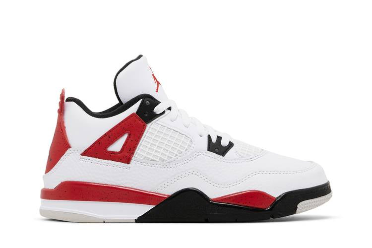 Air Jordan Air Jordan 4 Retro Red Cement (PS) - BQ7669-161