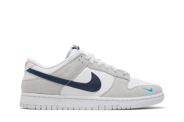 Nike Dunk Low Mini Swoosh Midnight Navy - FJ4227-001