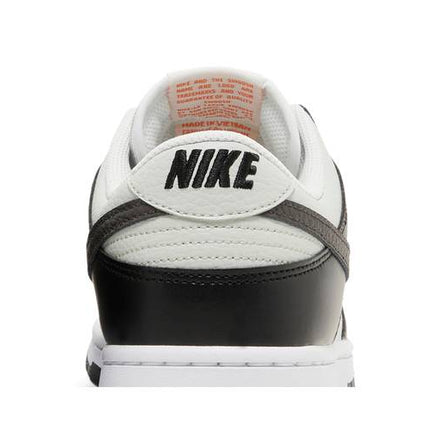 Nike Dunk Low Black Total Orange Mini Swoosh - FN7808-001