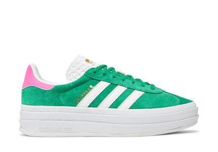 Adidas Gazelle Bold Green Lucid Pink - IG3136