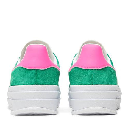 Adidas Gazelle Bold Green Lucid Pink - IG3136