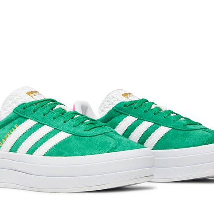 Adidas Gazelle Bold Green Lucid Pink - IG3136