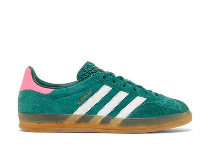 Adidas Gazelle Indoor Collegiate Green Lucid Pink - IG5929