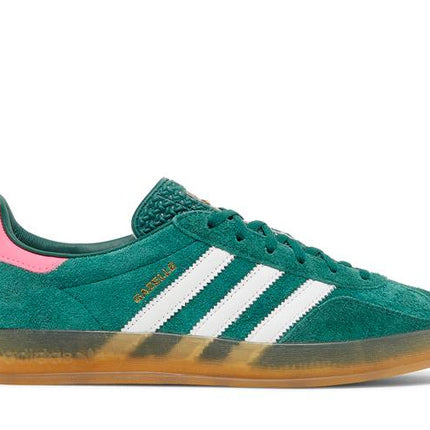 Adidas Gazelle Indoor Collegiate Green Lucid Pink - IG5929