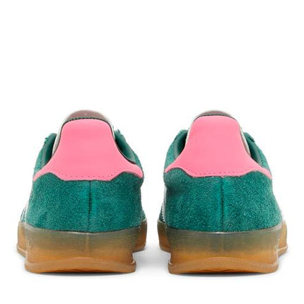 Adidas Gazelle Indoor Collegiate Green Lucid Pink - IG5929