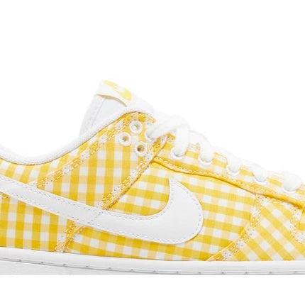 Nike Dunk Low Yellow Gingham - DZ2777-700