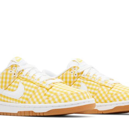 Nike Dunk Low Yellow Gingham - DZ2777-700