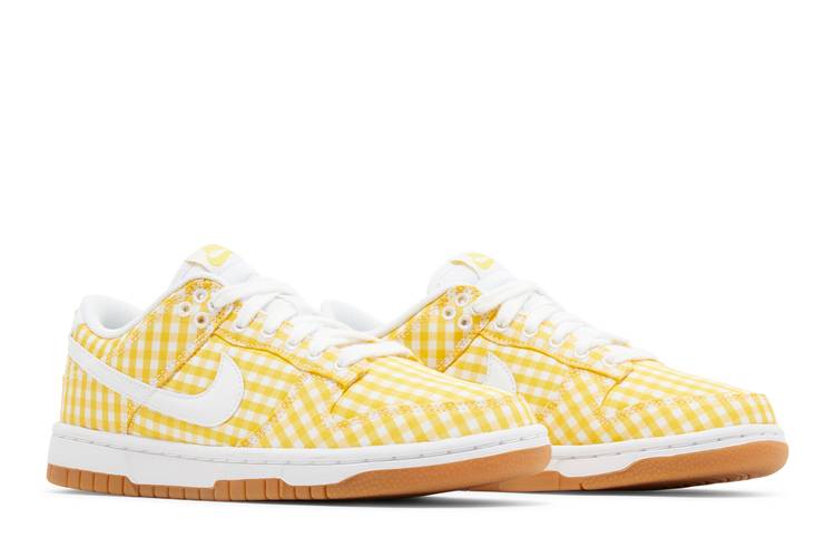 Nike Dunk Low Yellow Gingham - DZ2777-700