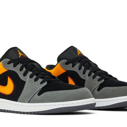 Air Jordan Air Jordan 1 Low Black Vivid Orange - FN7308-008