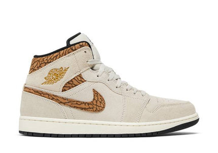 Air Jordan Air Jordan 1 Mid SE Brown Elephant - DZ4129-102 / DZ5369-102