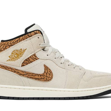 Air Jordan Air Jordan 1 Mid SE Brown Elephant - DZ4129-102 / DZ5369-102