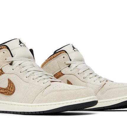 Air Jordan Air Jordan 1 Mid SE Brown Elephant - DZ4129-102 / DZ5369-102