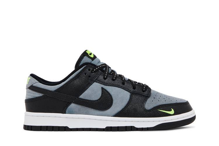 Nike Dunk Low Black Grey Green Strike - FQ2205-001