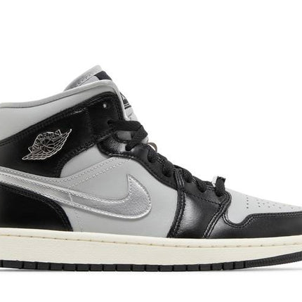 Air Jordan Air Jordan 1 Mid Black Chrome - FB9892-002