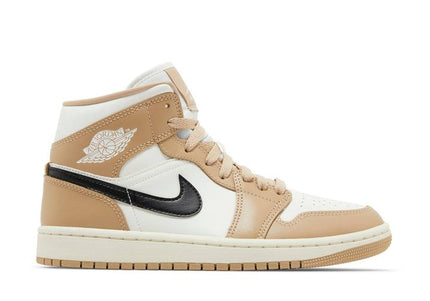 Air Jordan Air Jordan 1 Mid Tan Black - BQ6472-103