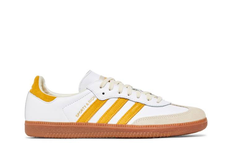 Adidas Samba OG Sporty & Rich White Bold Gold - IF5661