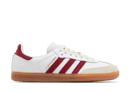 Adidas Samba OG Sporty & Rich White Core Burgundy - IF5660