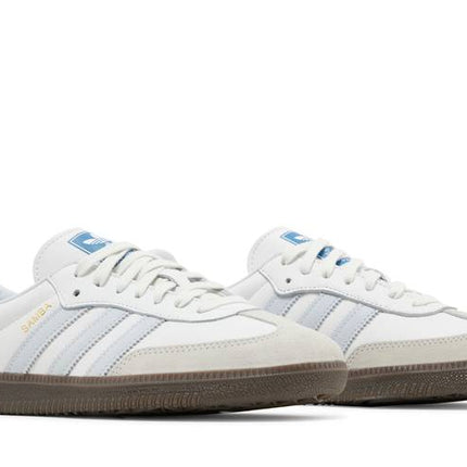 Adidas Samba OG Core White Halo Blue - ID2055