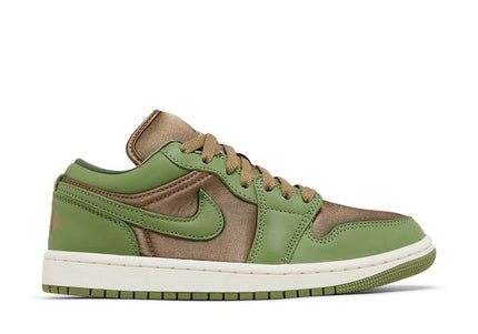 Air Jordan Air Jordan 1 Low SE Brown Kelp Sky J Light Olive  - FB9893-300