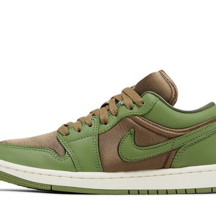 Air Jordan Air Jordan 1 Low SE Brown Kelp Sky J Light Olive  - FB9893-300