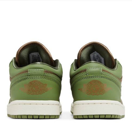 Air Jordan Air Jordan 1 Low SE Brown Kelp Sky J Light Olive  - FB9893-300