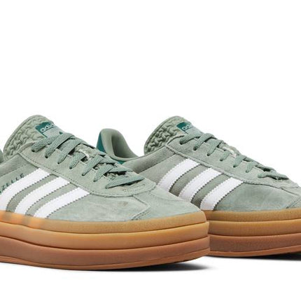 Adidas Gazelle Bold Silver Green - ID6998