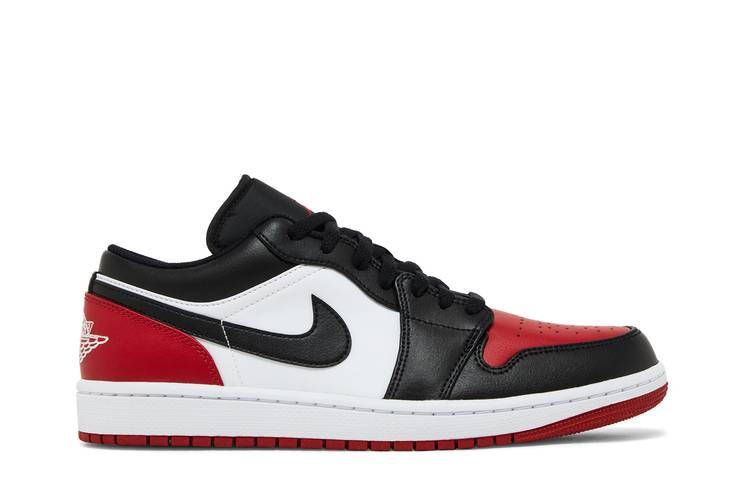 Air Jordan Air Jordan 1 Low Bred Toe 2.0 - 553558-161 / 553560-161