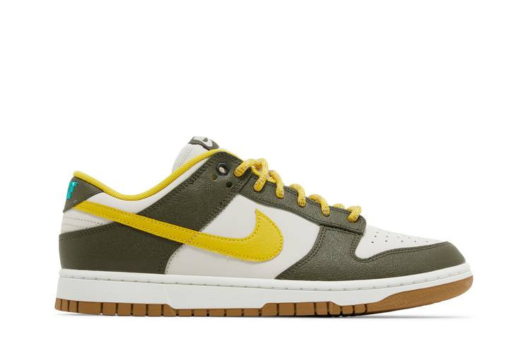 Nike Dunk Low Retro Premium Cargo Khaki Vivid Sulfur - FV3629-371