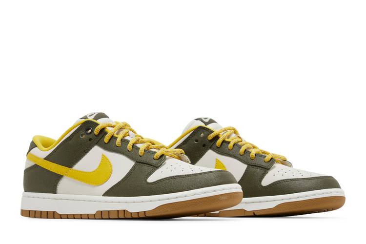 Nike Dunk Low Retro Premium Cargo Khaki Vivid Sulfur - FV3629-371