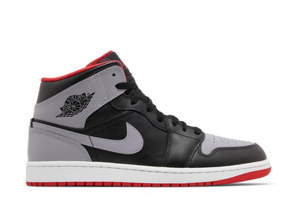 Air Jordan Air Jordan 1 Mid Black Grey Red - DQ8426-006 / DQ8423-006