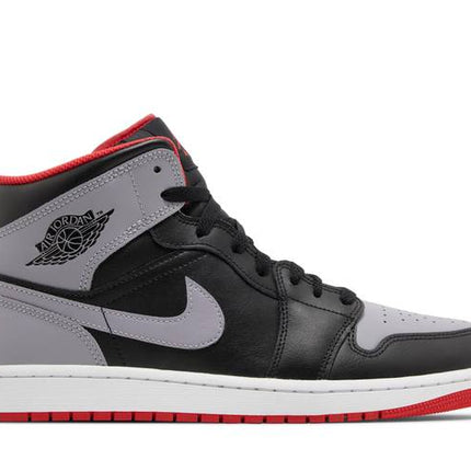 Air Jordan Air Jordan 1 Mid Black Grey Red - DQ8426-006 / DQ8423-006