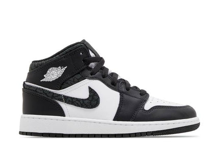 Air Jordan Air Jordan 1 Mid Black Elephant - FB9909-001 / FB9911-001