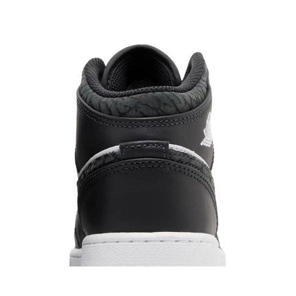 Air Jordan Air Jordan 1 Mid Black Elephant - FB9909-001 / FB9911-001