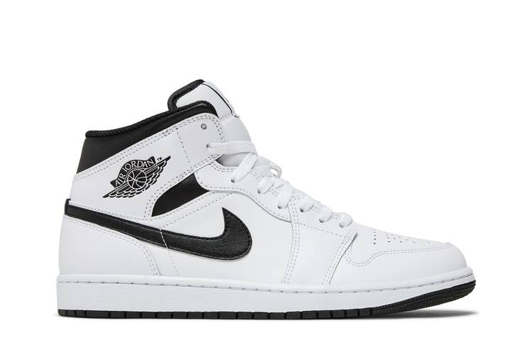 Air Jordan Air Jordan 1 Mid White Black - DQ8423-132 / DQ8426-132