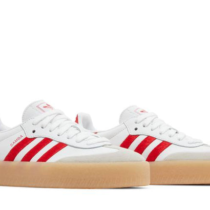 Adidas Sambae White Better Scarlet Gum - ID0438