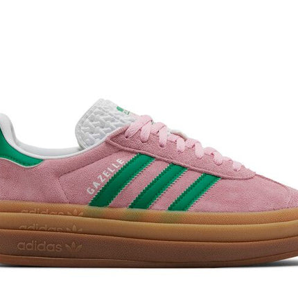 Adidas Gazelle Bold True Pink Green Cloud White - IE0420