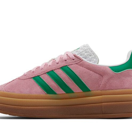 Adidas Gazelle Bold True Pink Green Cloud White - IE0420