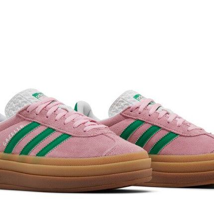 Adidas Gazelle Bold True Pink Green Cloud White - IE0420