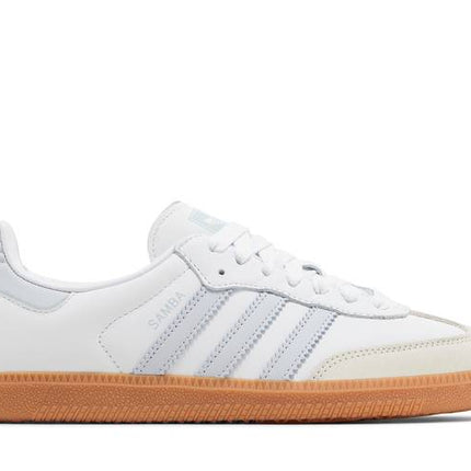 Adidas Samba OG White Halo Blue Gum - IE0877