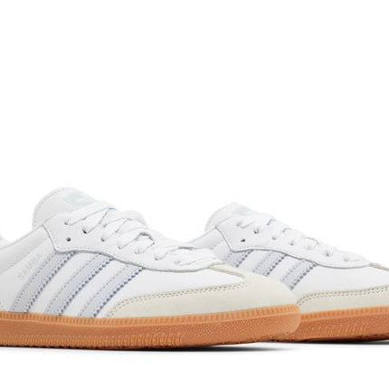 Adidas Samba OG White Halo Blue Gum - IE0877