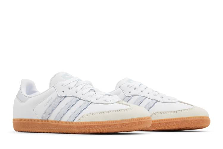 Adidas Samba OG White Halo Blue Gum - IE0877