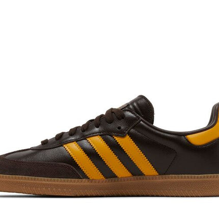 Adidas Samba OG Dark Brown Yellow - IG6174